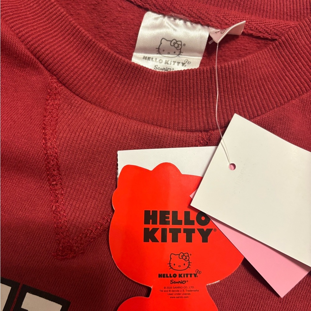Sanrio Red Hello Kitty Sweatshirt - Picture 2 of 4
